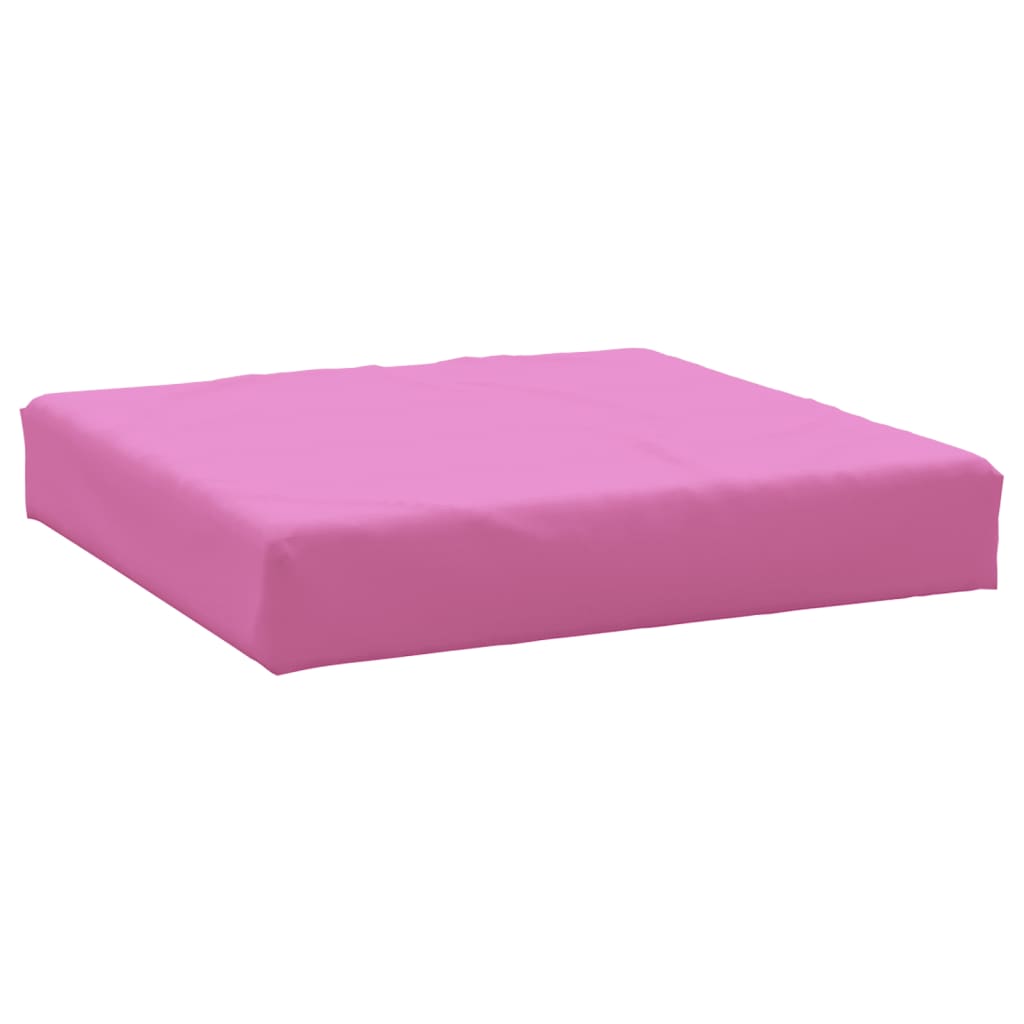 VidaXL coussin de palette 60x60x8 cm tissu oxford rose