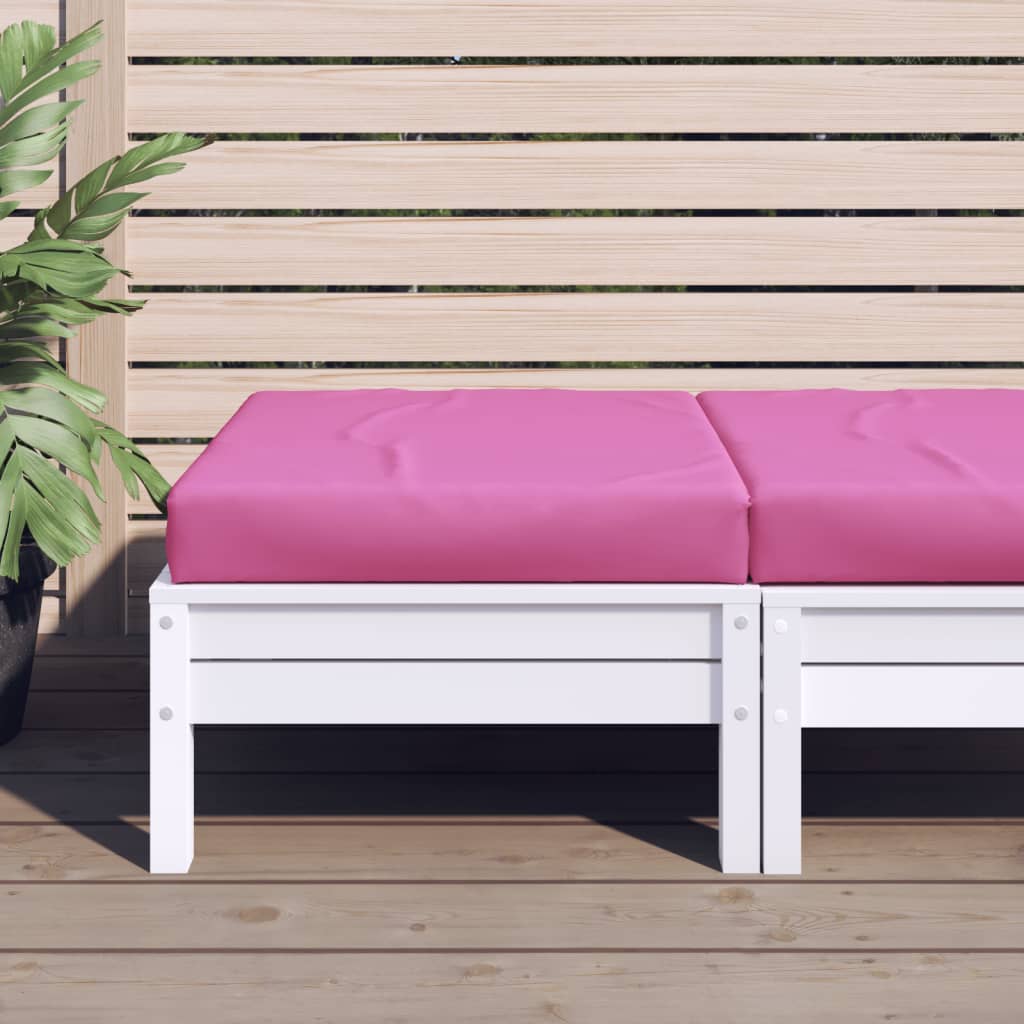 VidaXL coussin de palette 60x60x8 cm tissu oxford rose