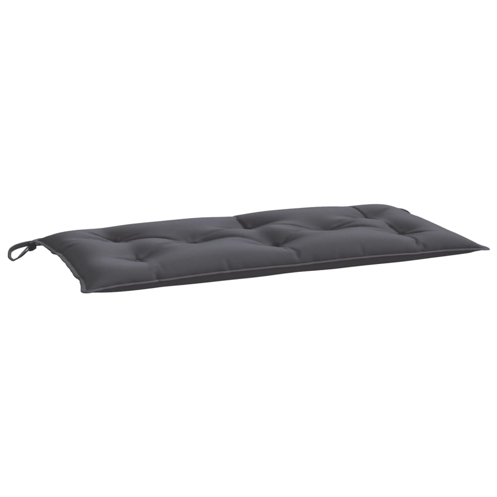 Vidaxx coussin de banc de jardin 110x50x7 cm tissu oxford anthracite