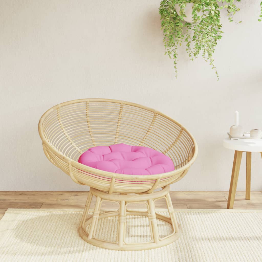 Vidaxx coussin de siège rond ø 60x11 cm tissu oxford rose