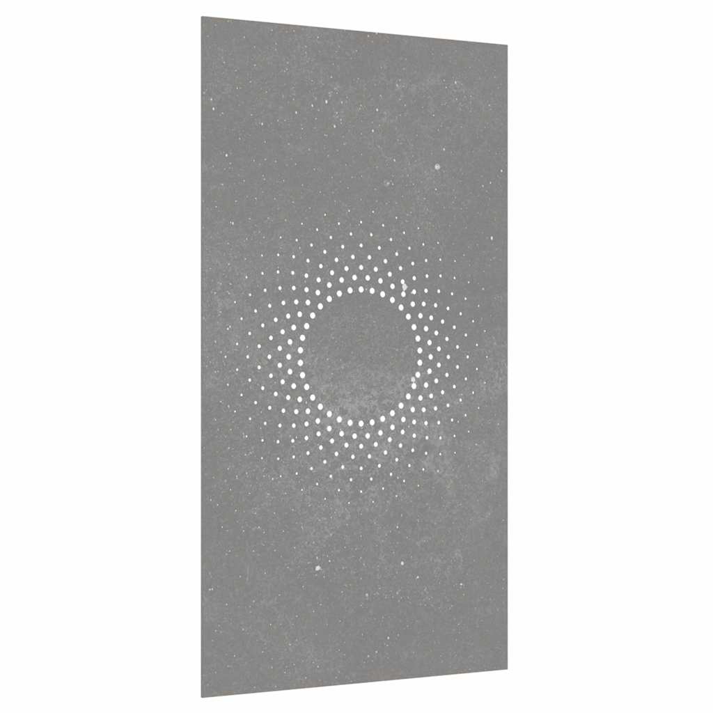 VidaXL décoration murale jardin soleil design 105x55 cm acier corten