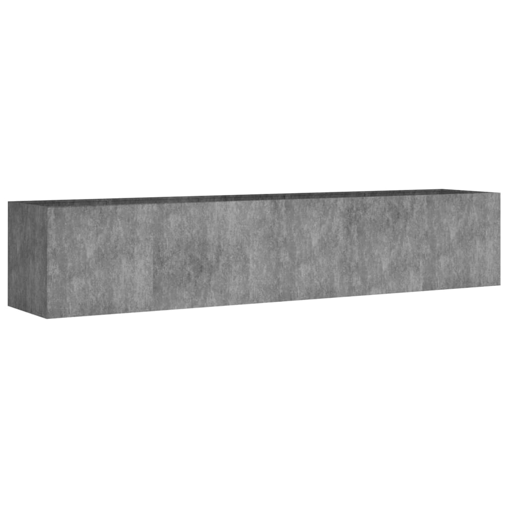 VidaXL jardinière surélevée 200x40x40 cm acier corten