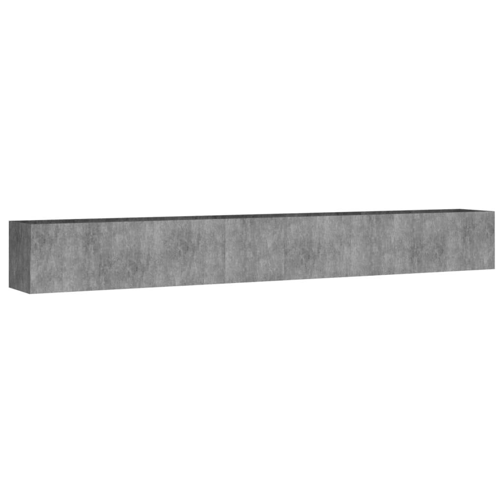 VidaXL jardinière surélevée 360x40x40 cm acier corten