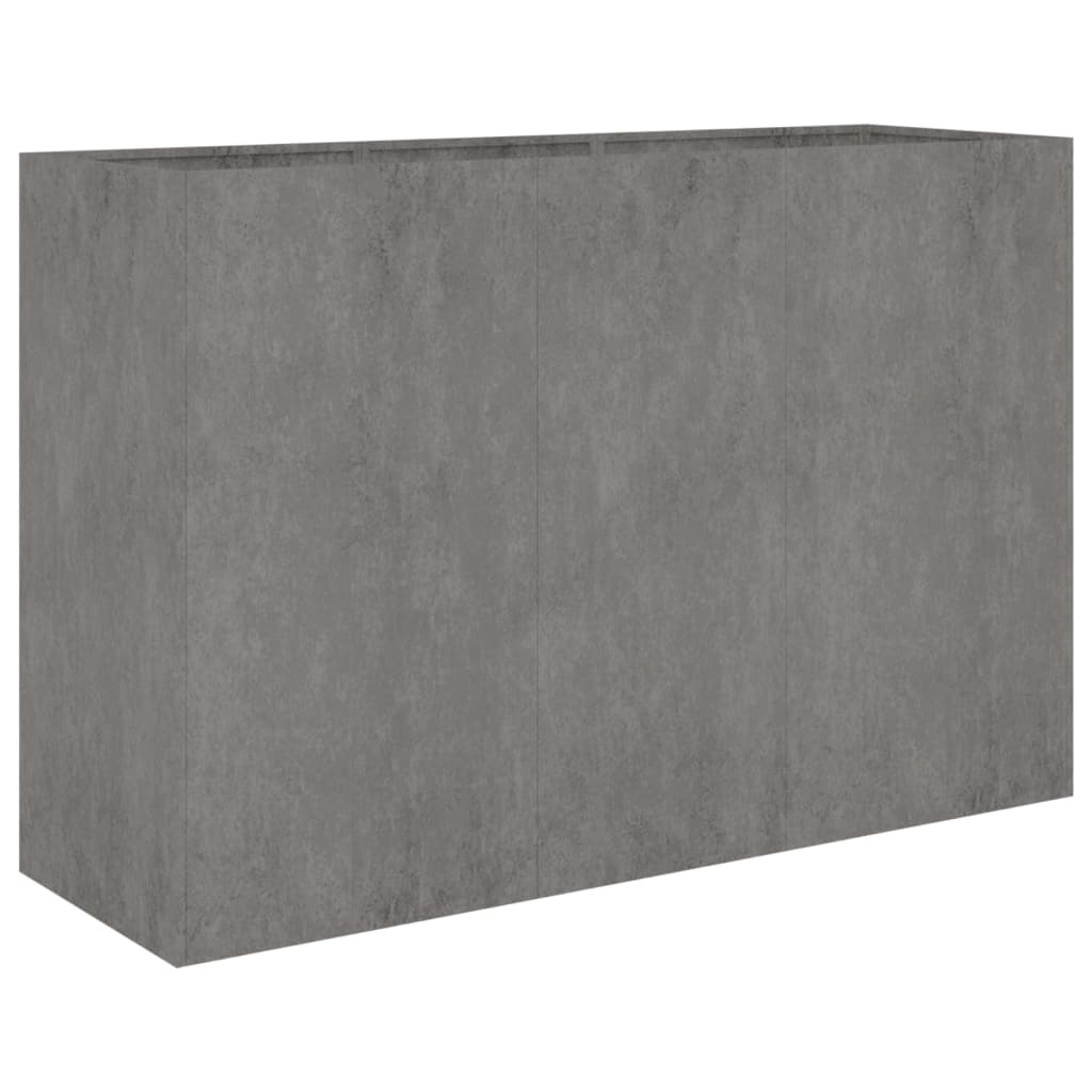 VidaXL jardinière surélevée 120x40x80 cm acier corten