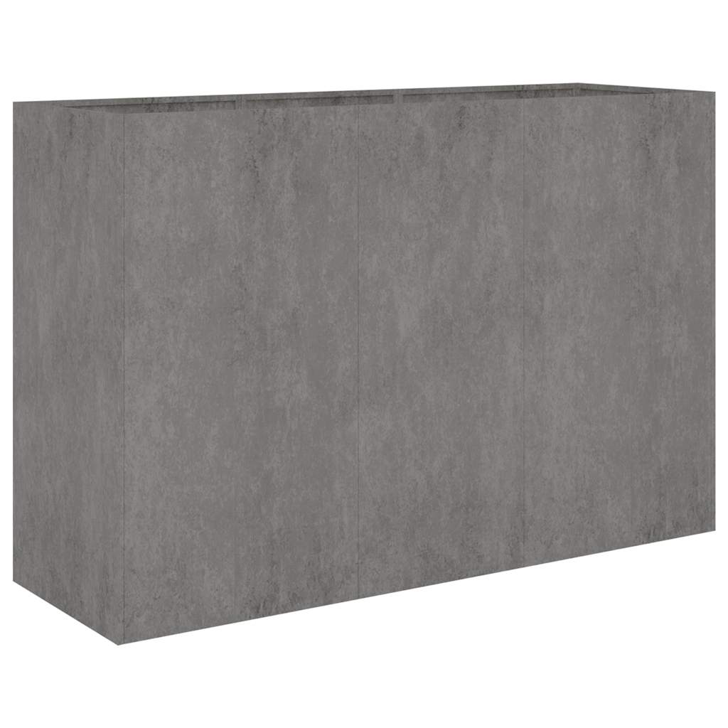 VidaXL jardinière surélevée 120x40x80 cm acier corten