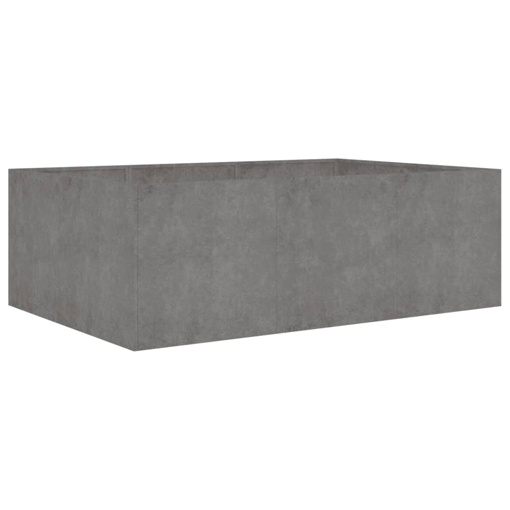 VidaXL jardinière surélevée 120x80x40 cm acier corten