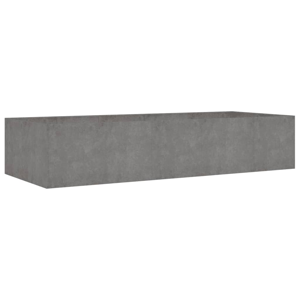 VidaXL jardinière surélevée 200x80x40 cm acier corten