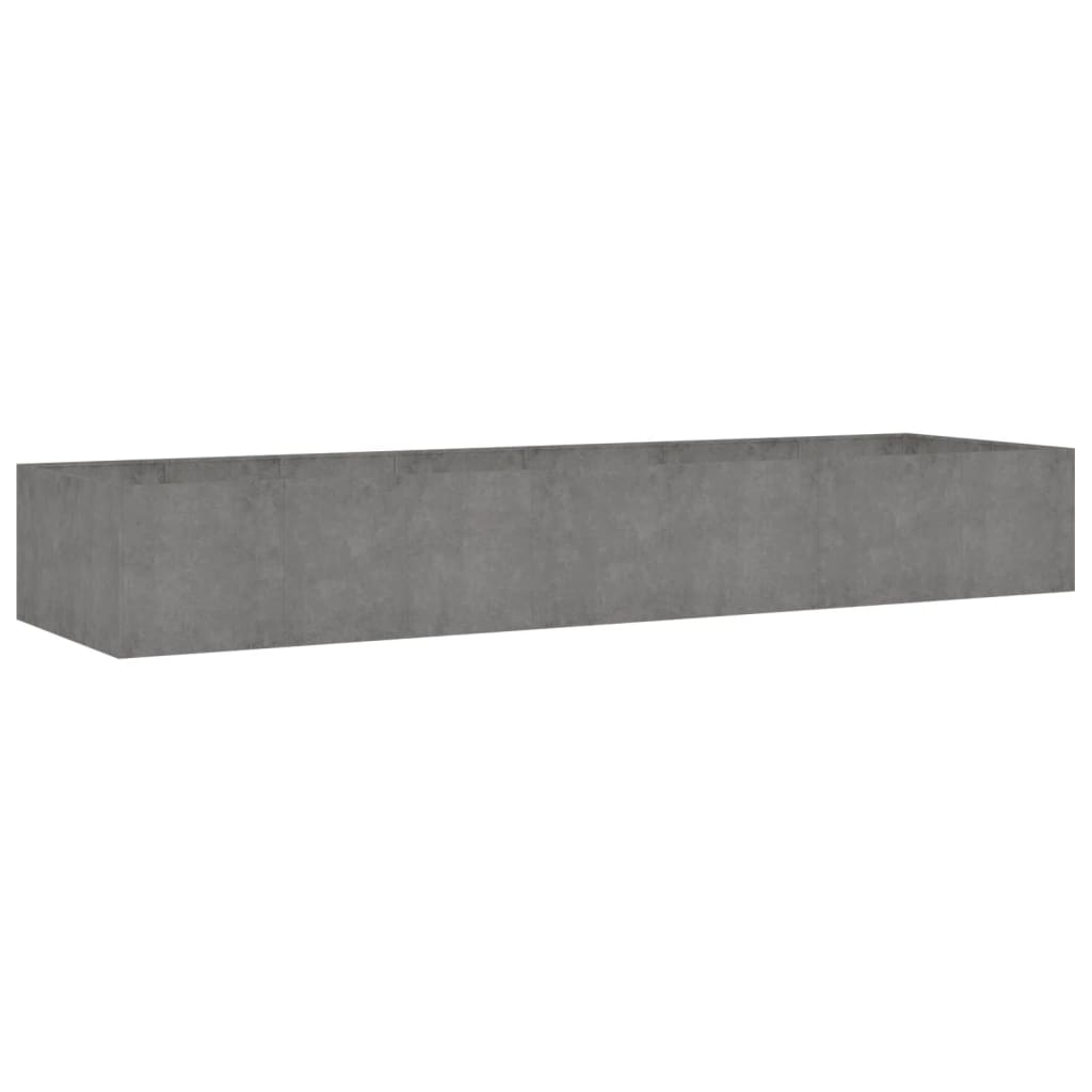 VidaXL jardinière surélevée 280x80x40 cm acier corten
