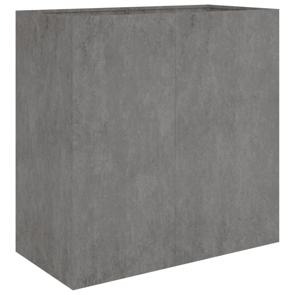 Jardinière Vidaxx 40x80x80 cm acier corten