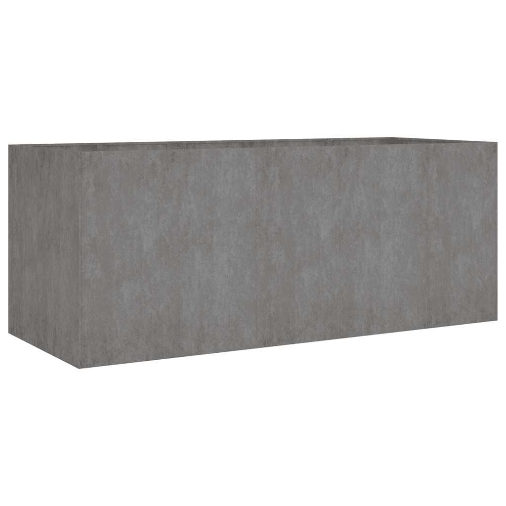 VidaXL jardinière surélevée 200x80x80 cm acier corten