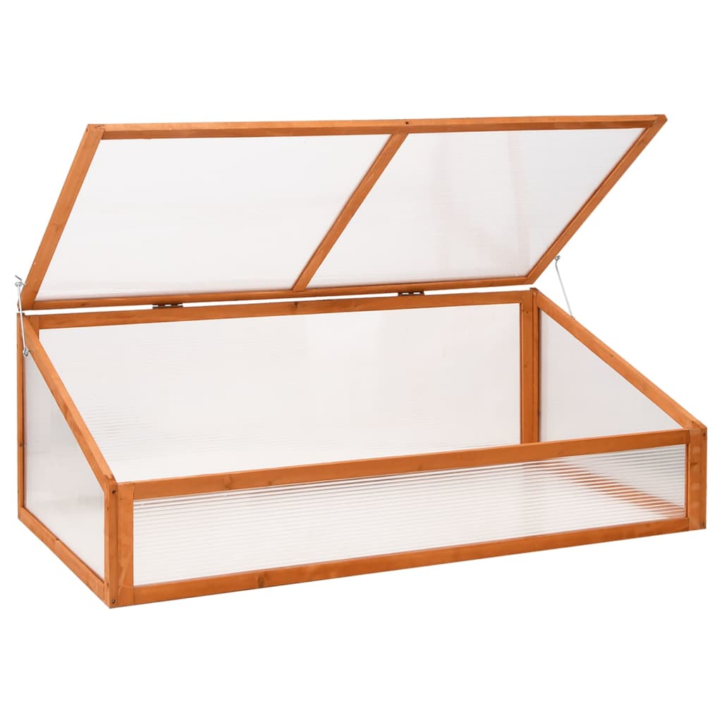 Vidaxx serre 110x58,5x39 cm bois de pin orange