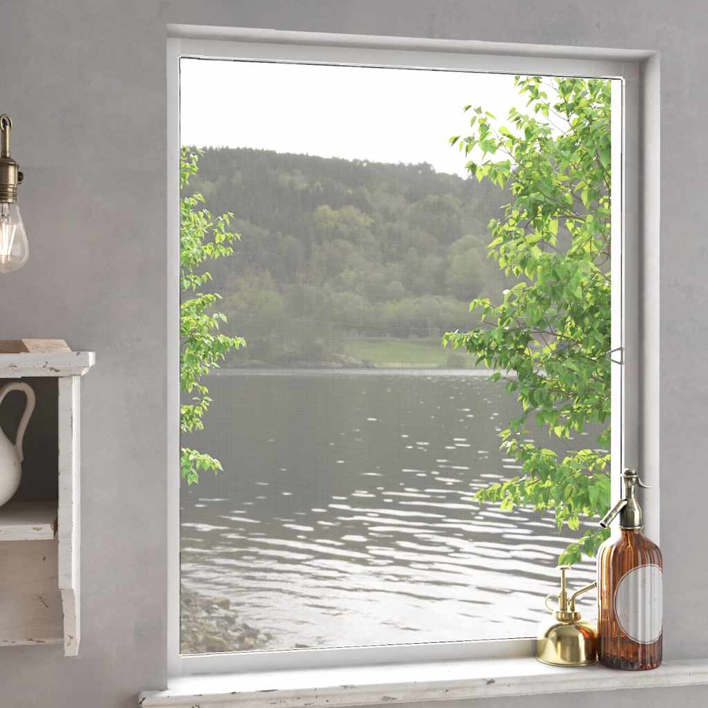 Vidaxx moustiquaire 80x100 cm blanc