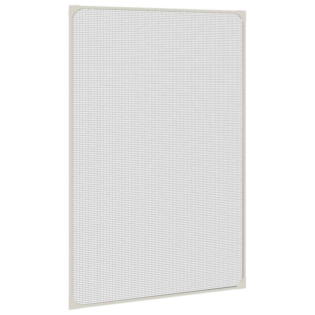 Vidaxx moustiquaire pour fenêtres magnétique 80x120 cm blanc