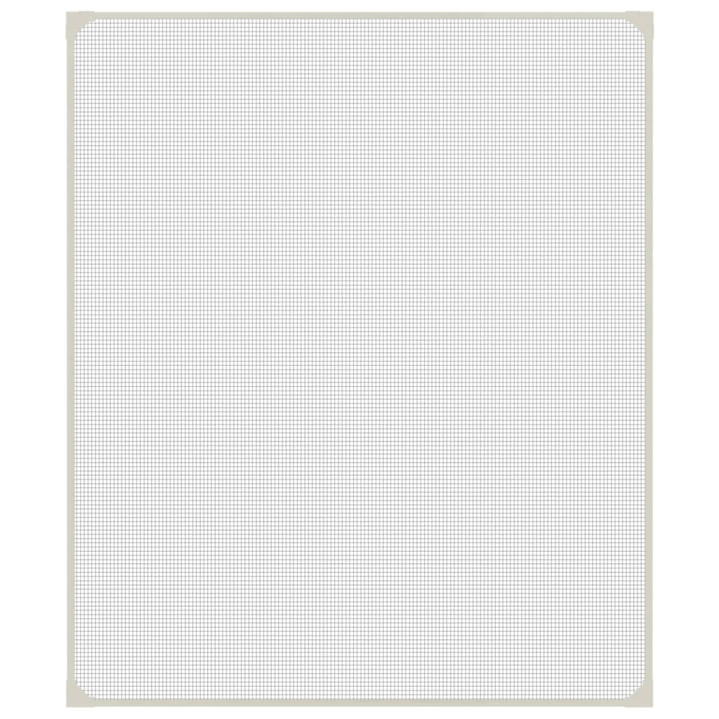 Vidaxx moustiquaire pour fenêtres magnétique 100x120 cm blanc
