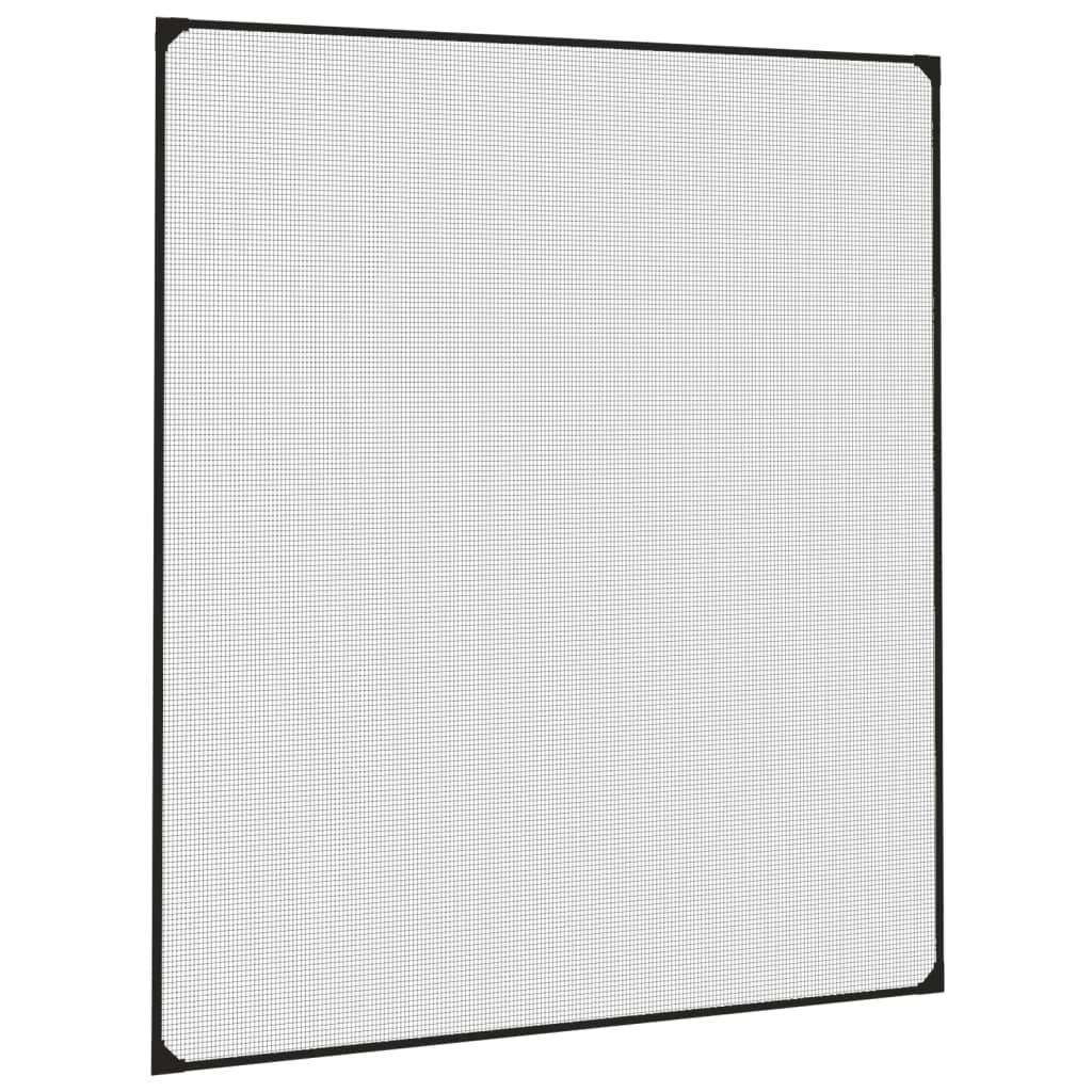 Vidaxx moustiquaire pour fenêtres magnétique 120x140 cm anthracite