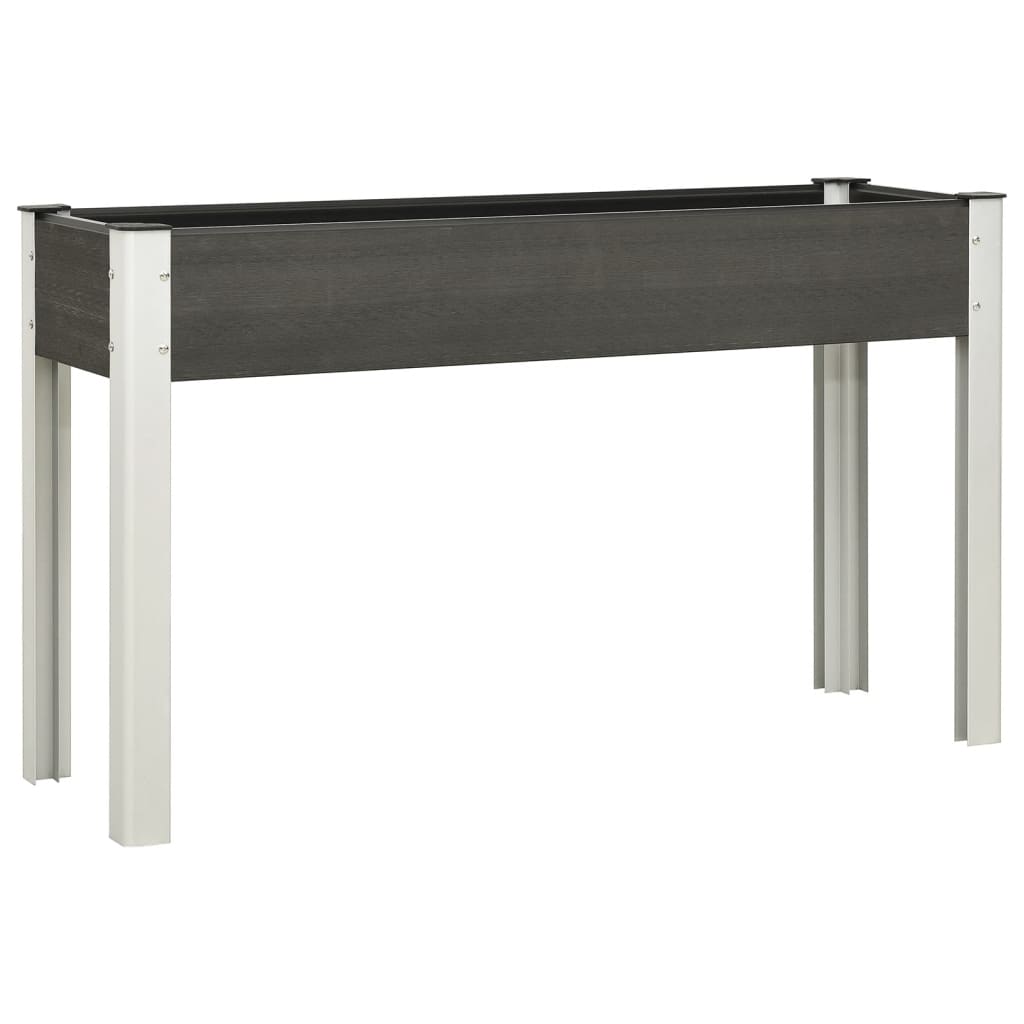 VidaXL jardinière surélevée 120x40x75 cm hkc gris