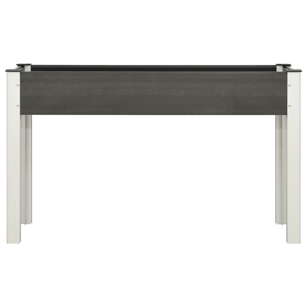 VidaXL jardinière surélevée 120x40x75 cm hkc gris