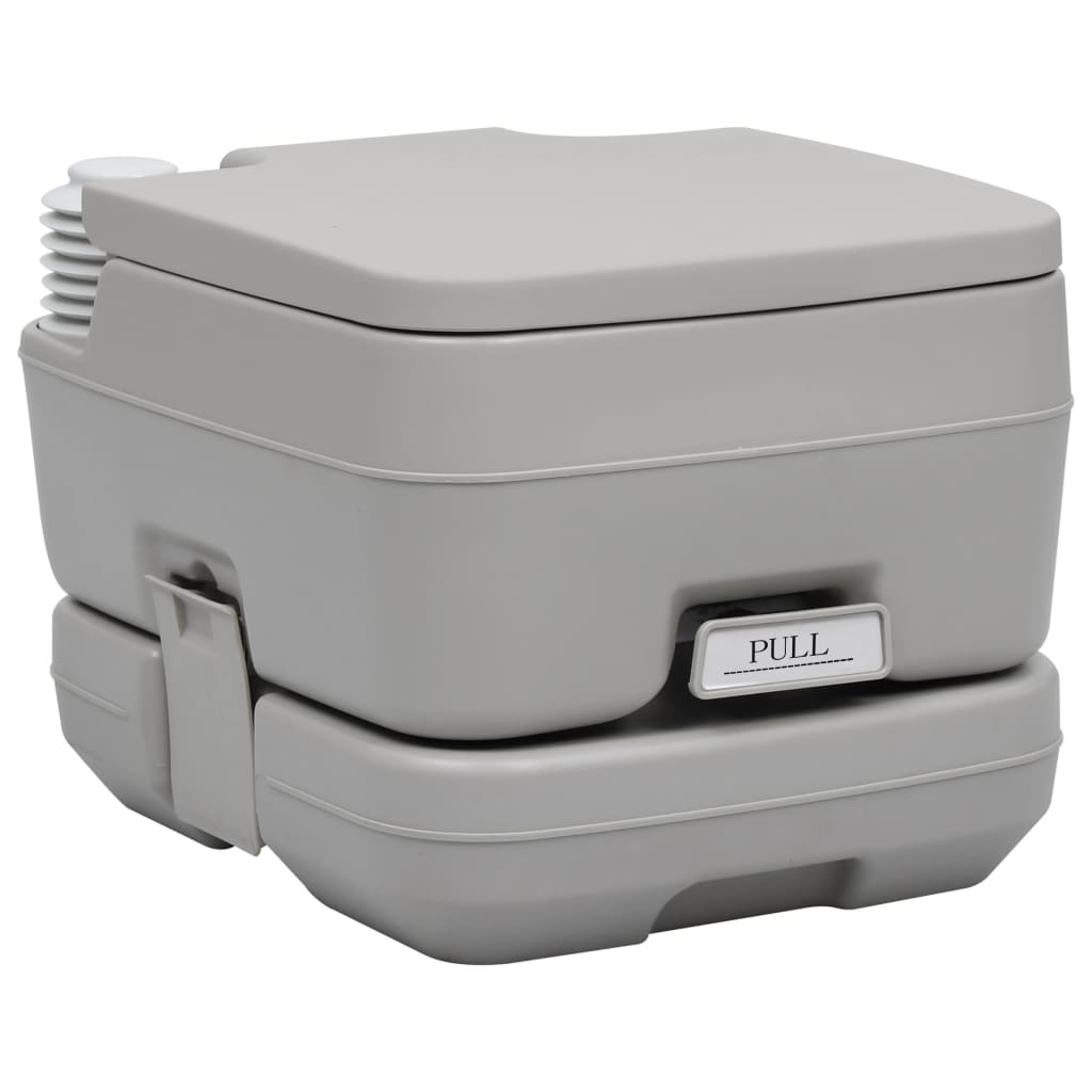 VidaXL Ensemble de toilettes et réservoir d'eau de camping portable