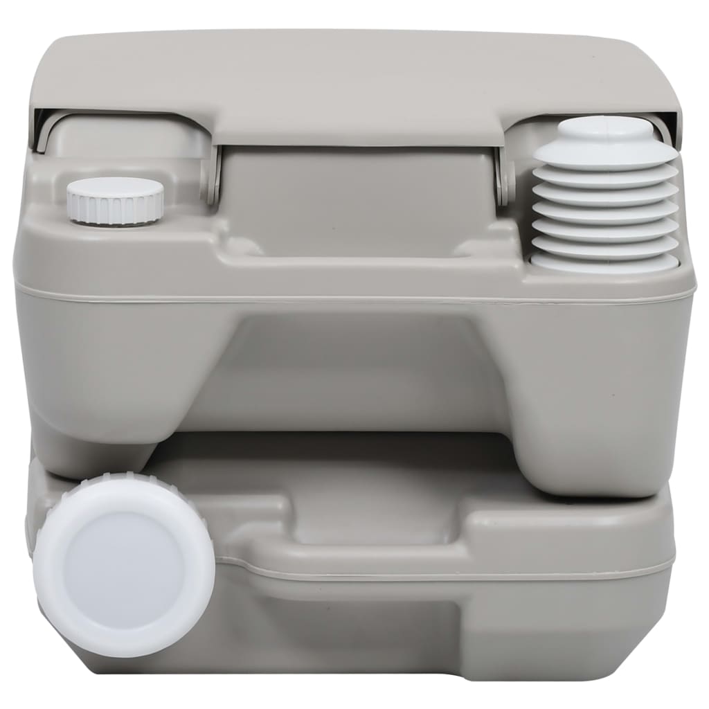VidaXL Ensemble de toilettes et réservoir d'eau de camping portable