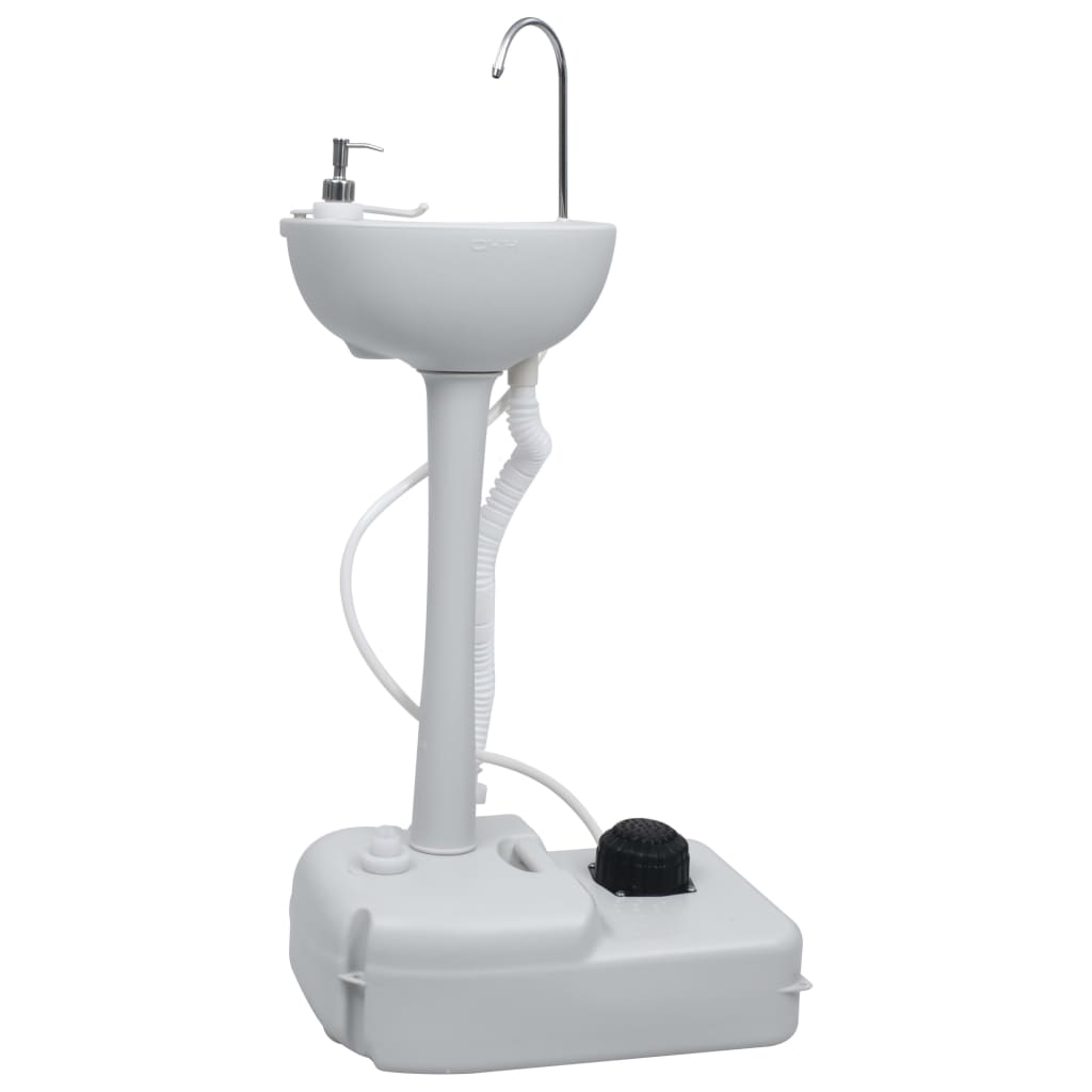 VidaXL Ensemble évier et réservoir d'eau de camping portable