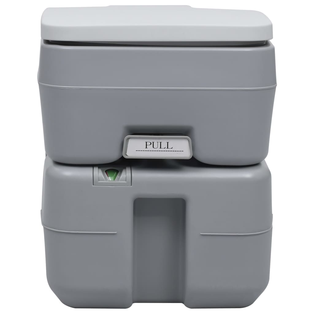 VidaXL Ensemble de toilettes et lavabo de camping portable