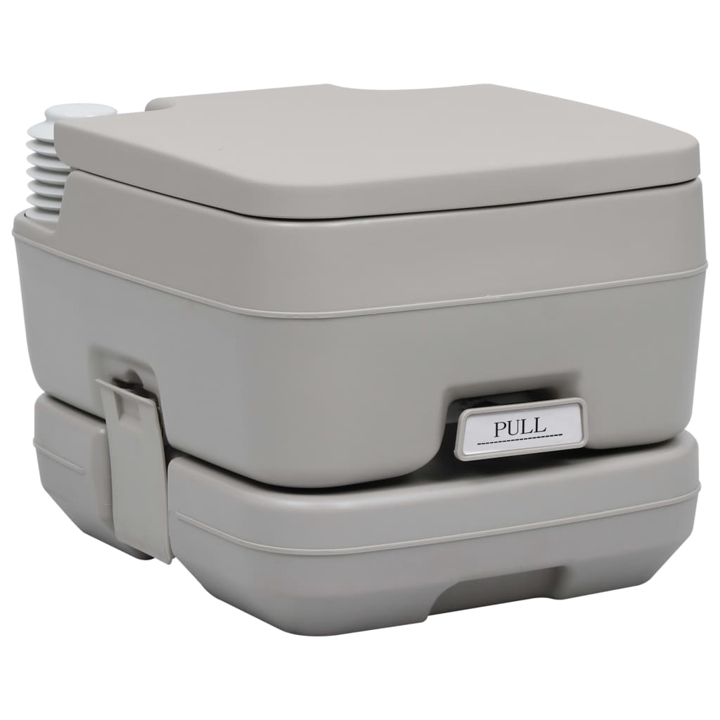 VidaXL Toilettes et lavabo de camping avec réservoir d'eau