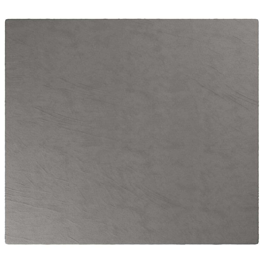 Vidaxx couverture lestée avec housse 200x230 cm 9 kg tissu gris