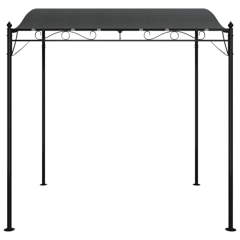 Auvent VidaXL 2x2,3 m 180 g m² tissu et acier anthracite