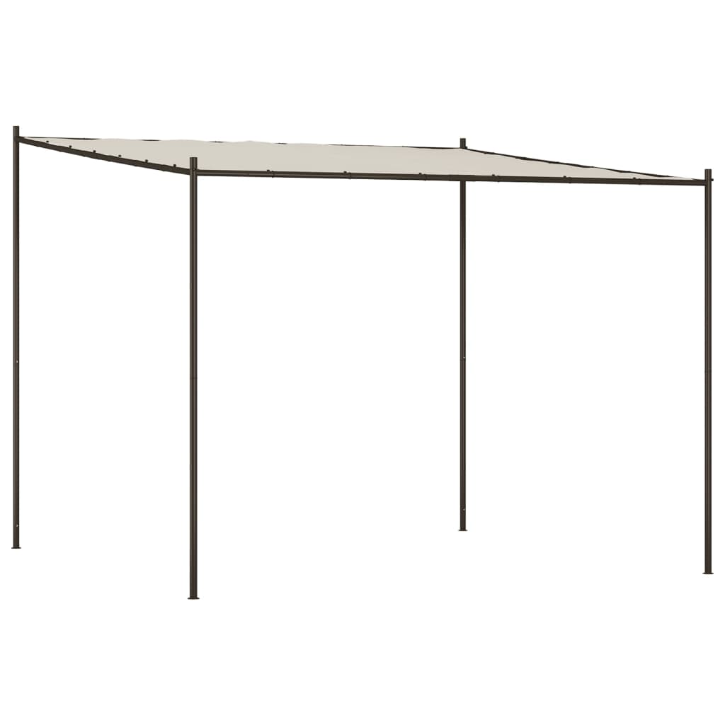 Tonnelle Vidaxx 3x3 m 180 g m² tissu et acier blanc