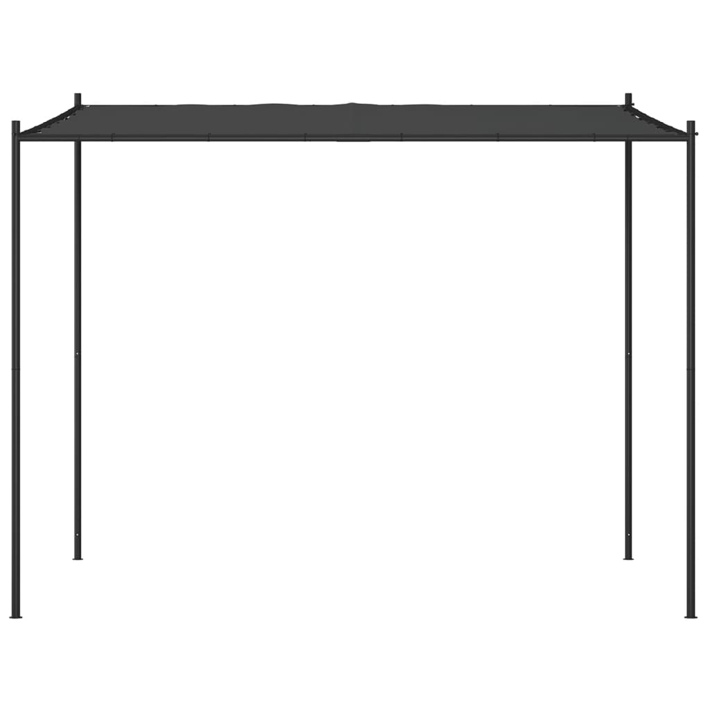 Tonnelle Vidaxx 3x3 m 180 g m² tissu et acier anthracite