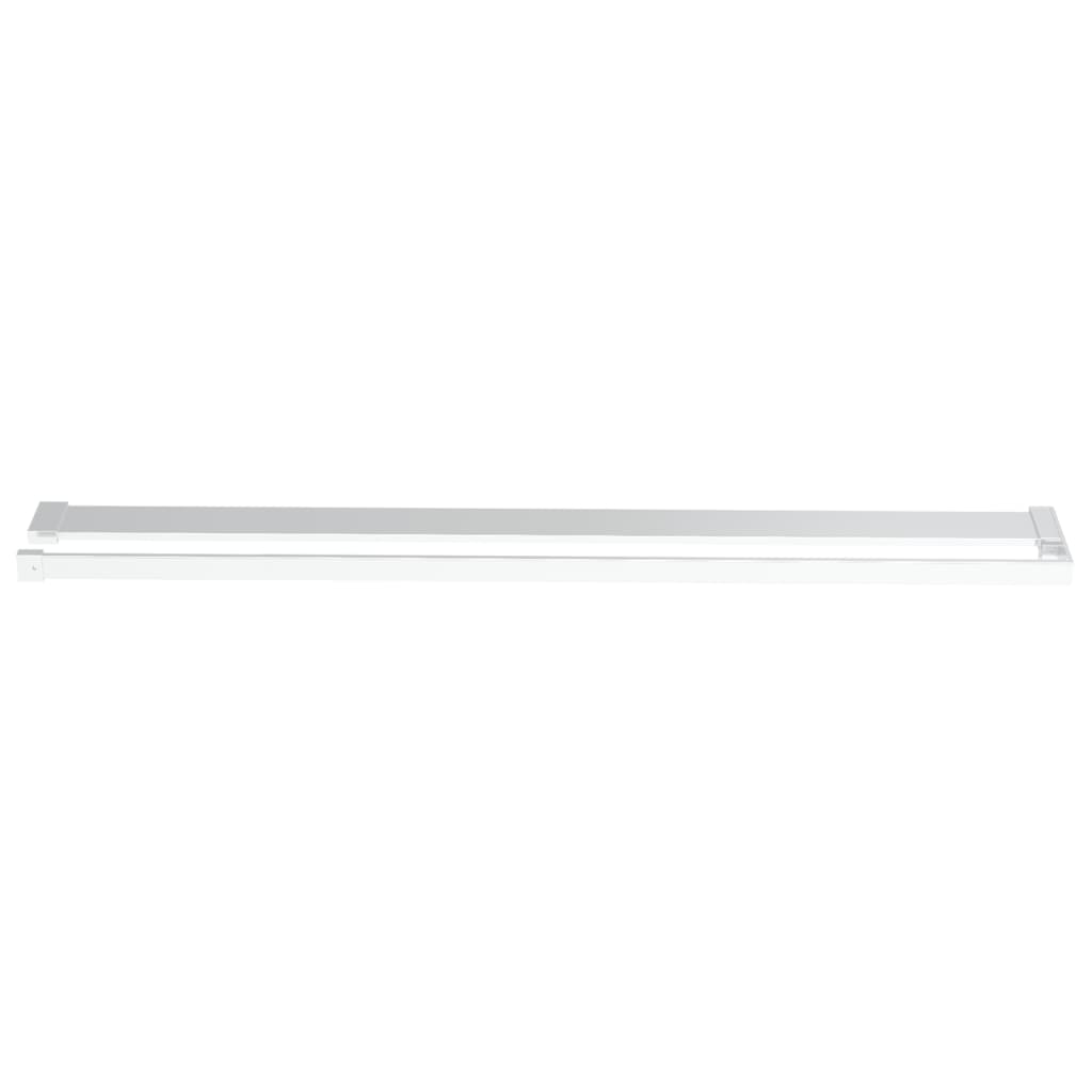 Vidaxx étagère murale pour paroi de douche à l'italienne 115 cm aluminium chromé