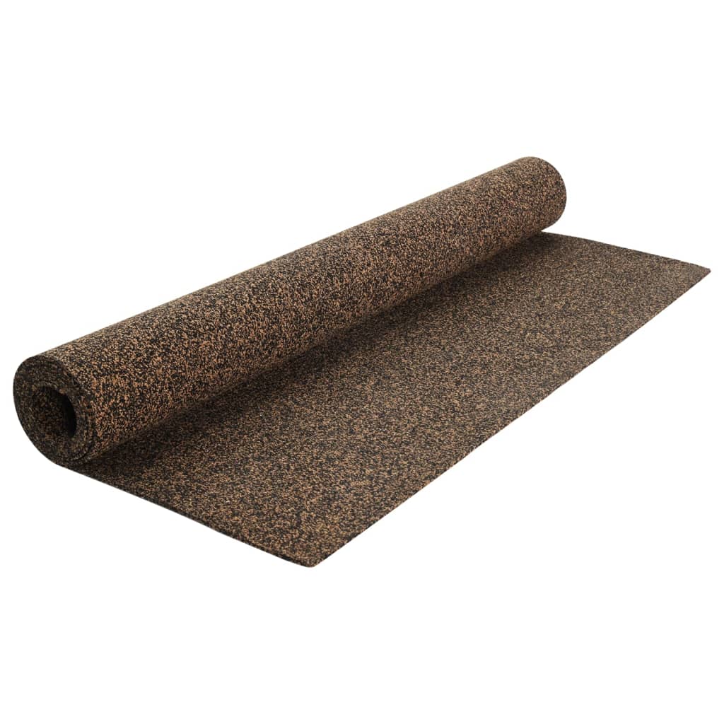 VidaXL Rouleau de liège 100x200 cm 5 mm caoutchouc