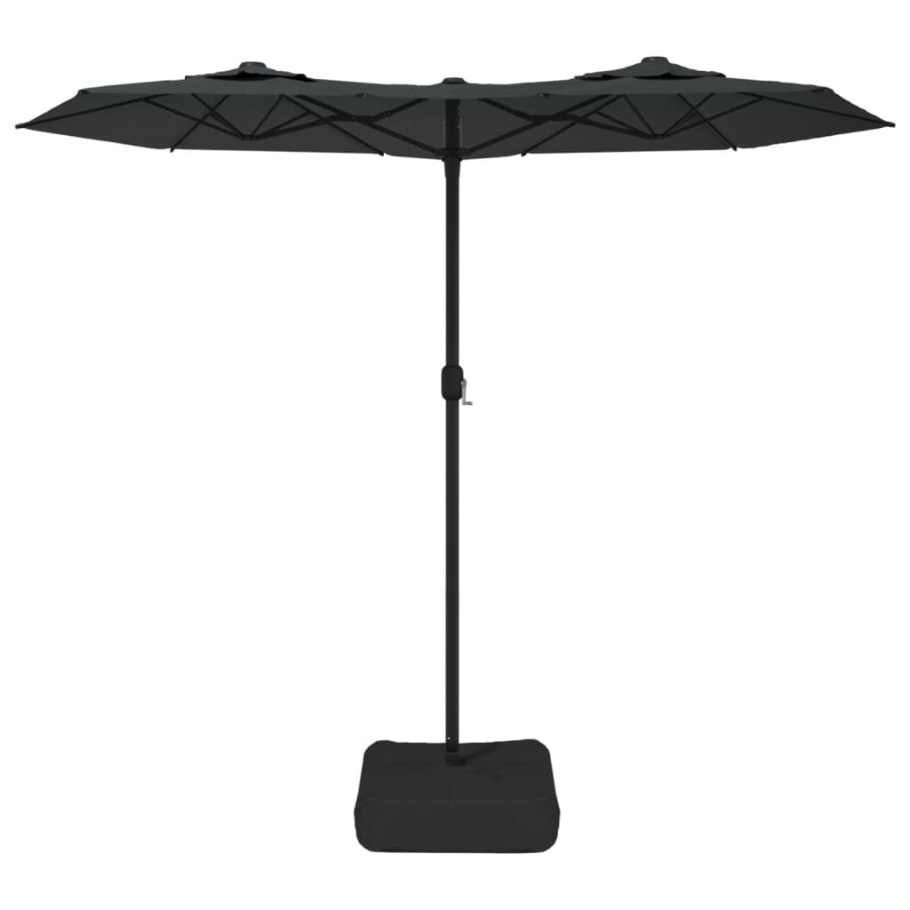 Vidaxx parasol double toit 316x240 cm anthracite