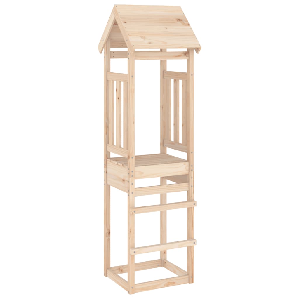 VidaXL Tour de jeu 52,5x46,5x206,5 cm en bois de pin massif