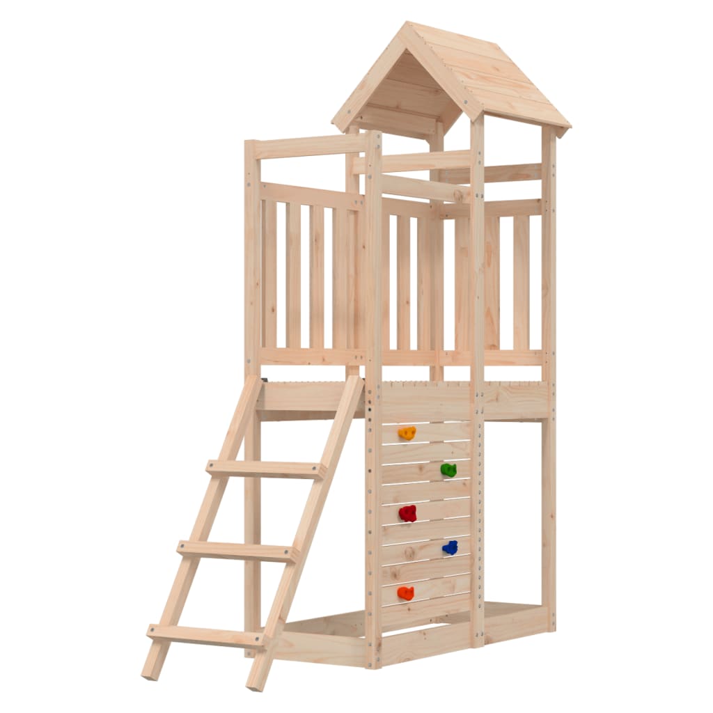 VidaXL Playhouse 52,5x110,5x214 cm bois de pin massif