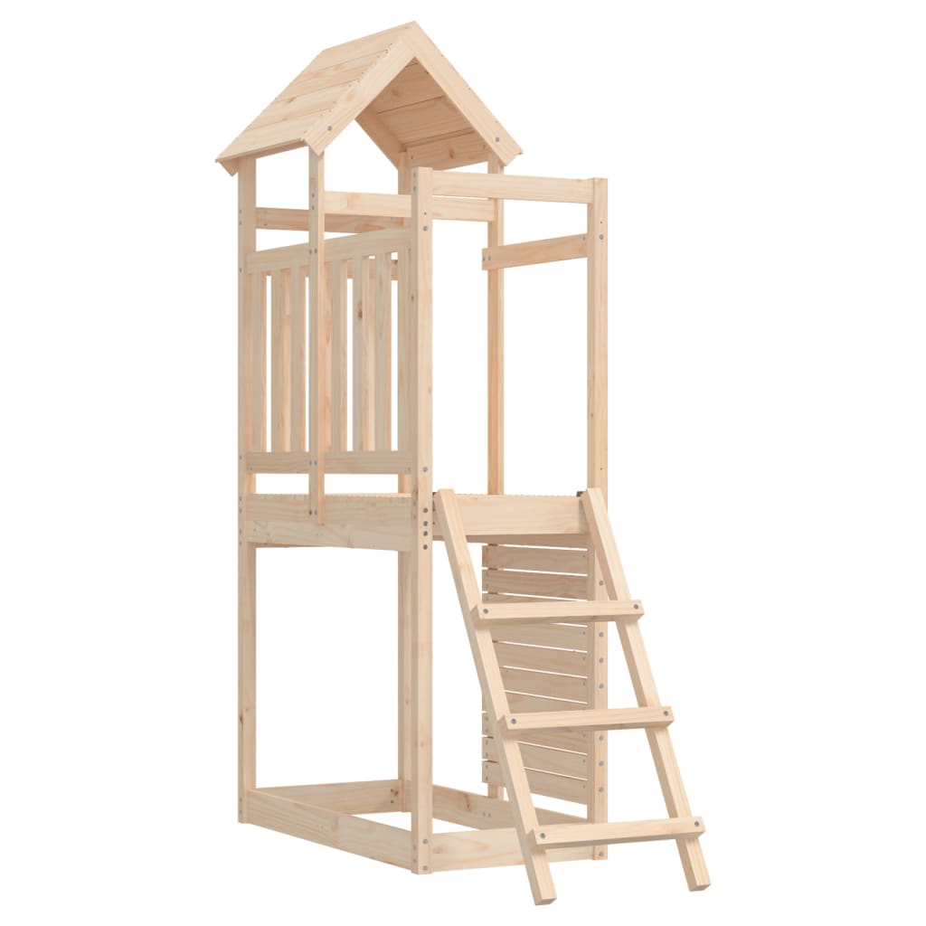 VidaXL Playhouse 52,5x110,5x214 cm bois de pin massif