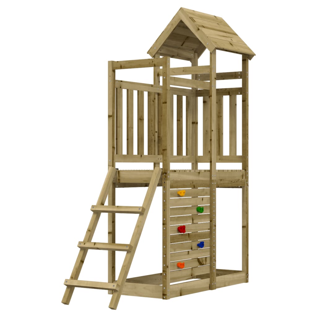 VidaXL Playhouse 52,5x110,5x214 cm bois de pin imprégné