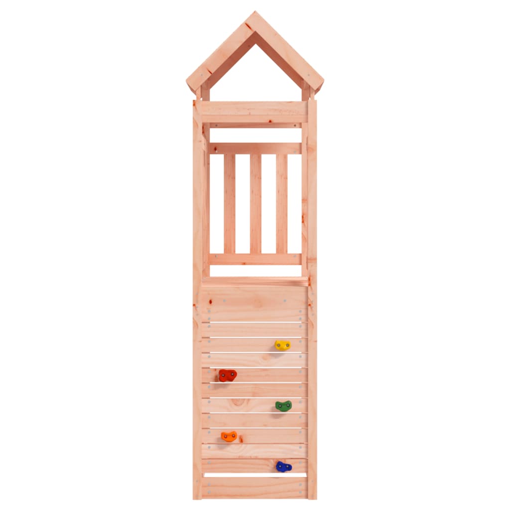 VidaXL Tour de jeu avec paroi rocheuse 53x110,5x214 cm Bois de Douglas massif