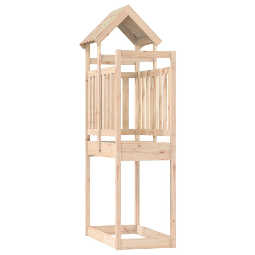 VidaXL Tour de jeu 52,5x110,5x214 cm bois de pin massif