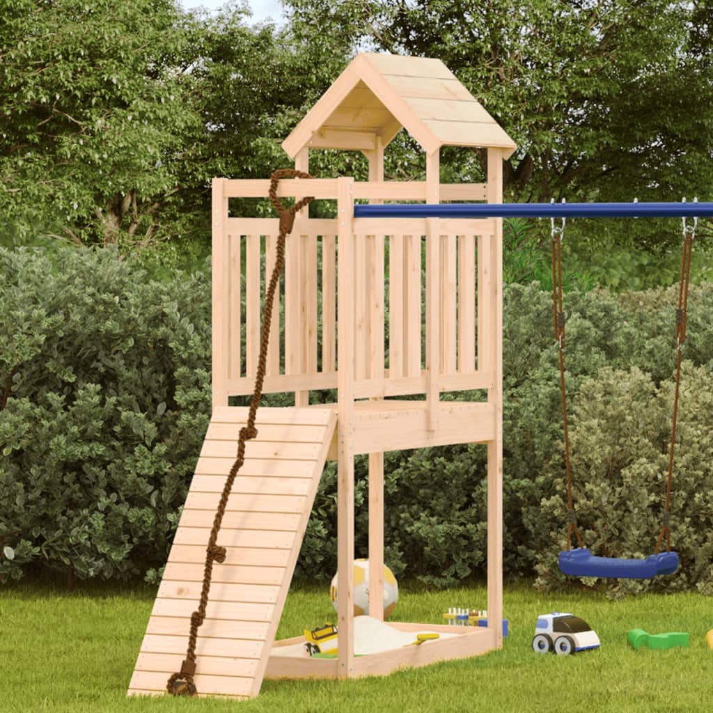 VidaXL Tour de jeu 52,5x110,5x214 cm bois de pin massif