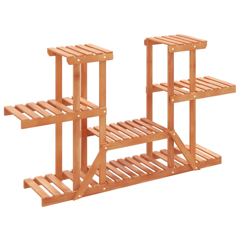 VidaXL support pour plantes 110x25x73 cm bois de pin massif