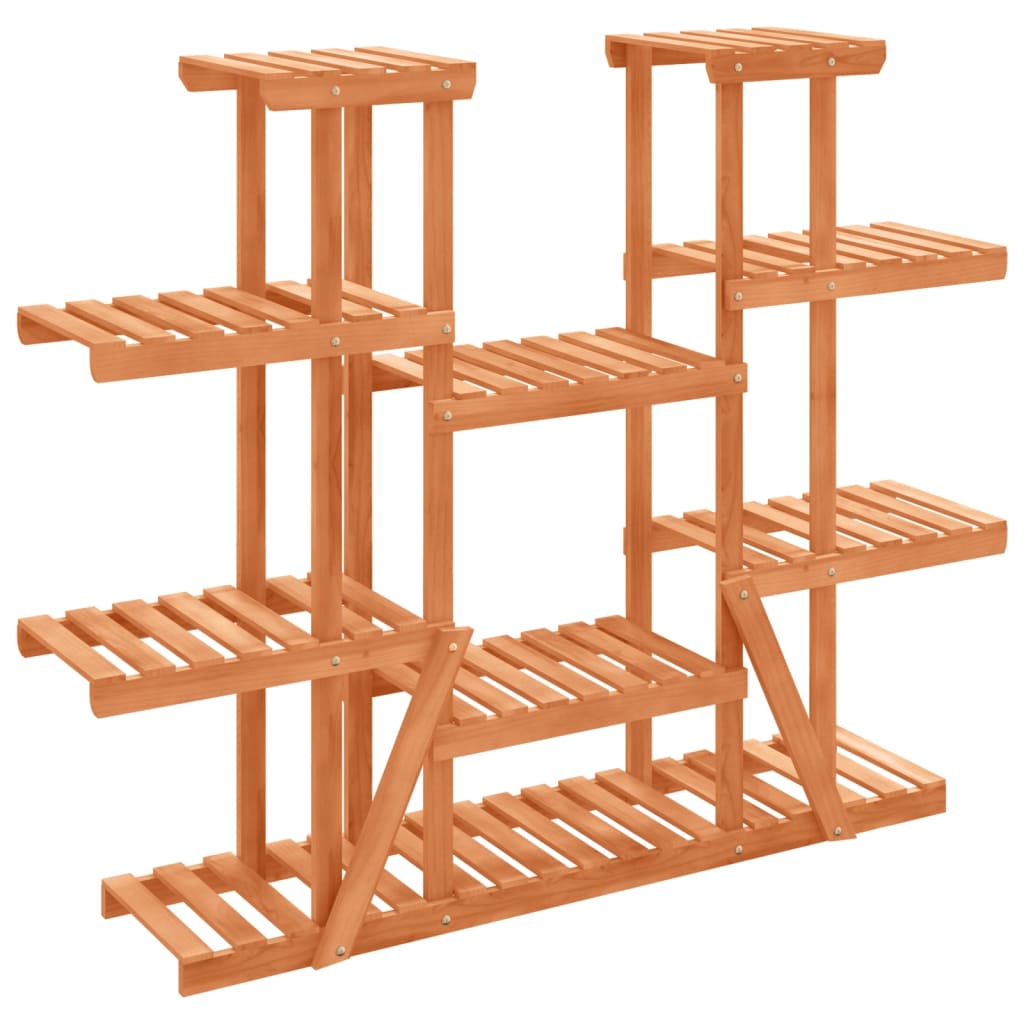 Vidaxx support pour plantes 110x25x110,5 cm en bois de pin massif