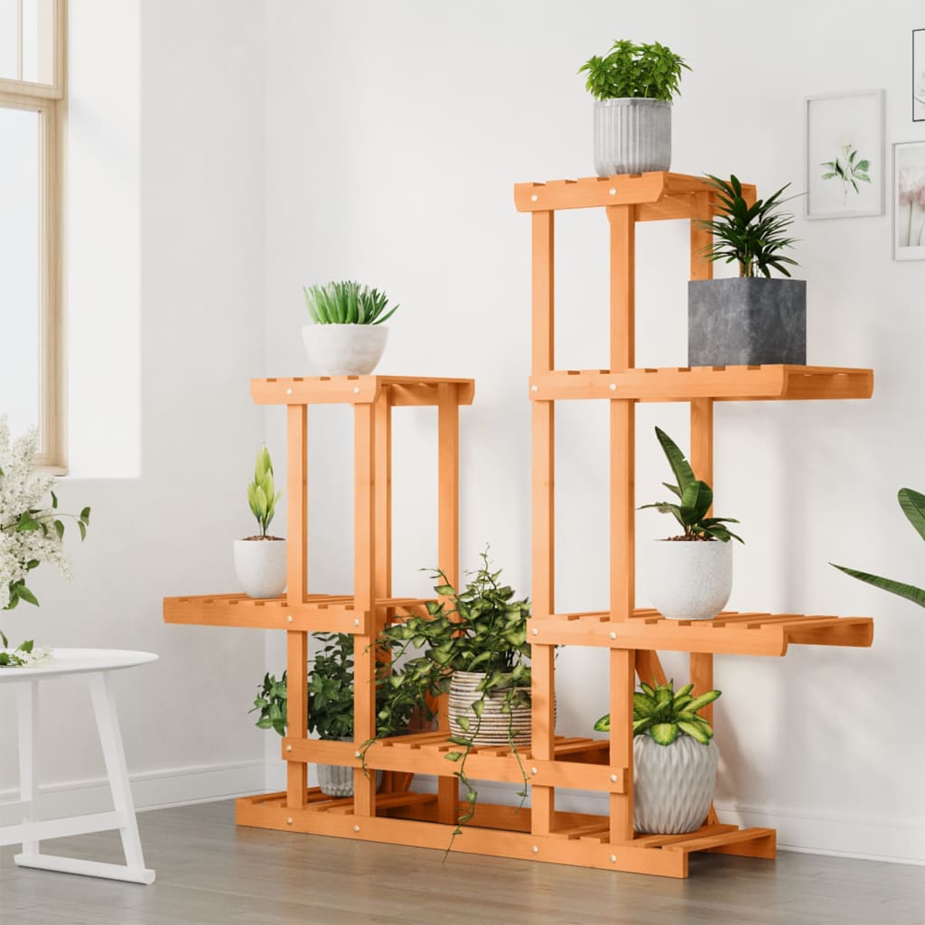 Vidaxx support pour plantes 95x25x96 cm en bois de pin massif
