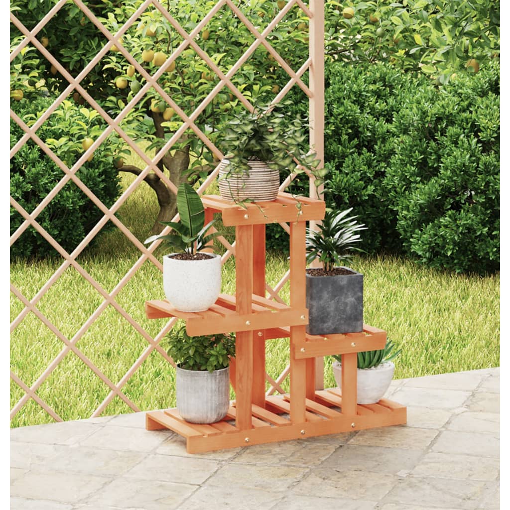 Vidaxx support pour plantes 58x25x51 cm en bois de pin massif