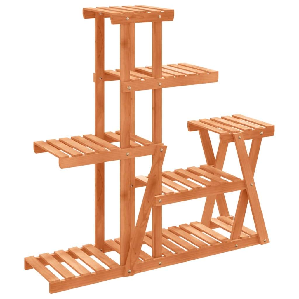 Vidaxx support pour plantes 95x25x96 cm en bois de pin massif