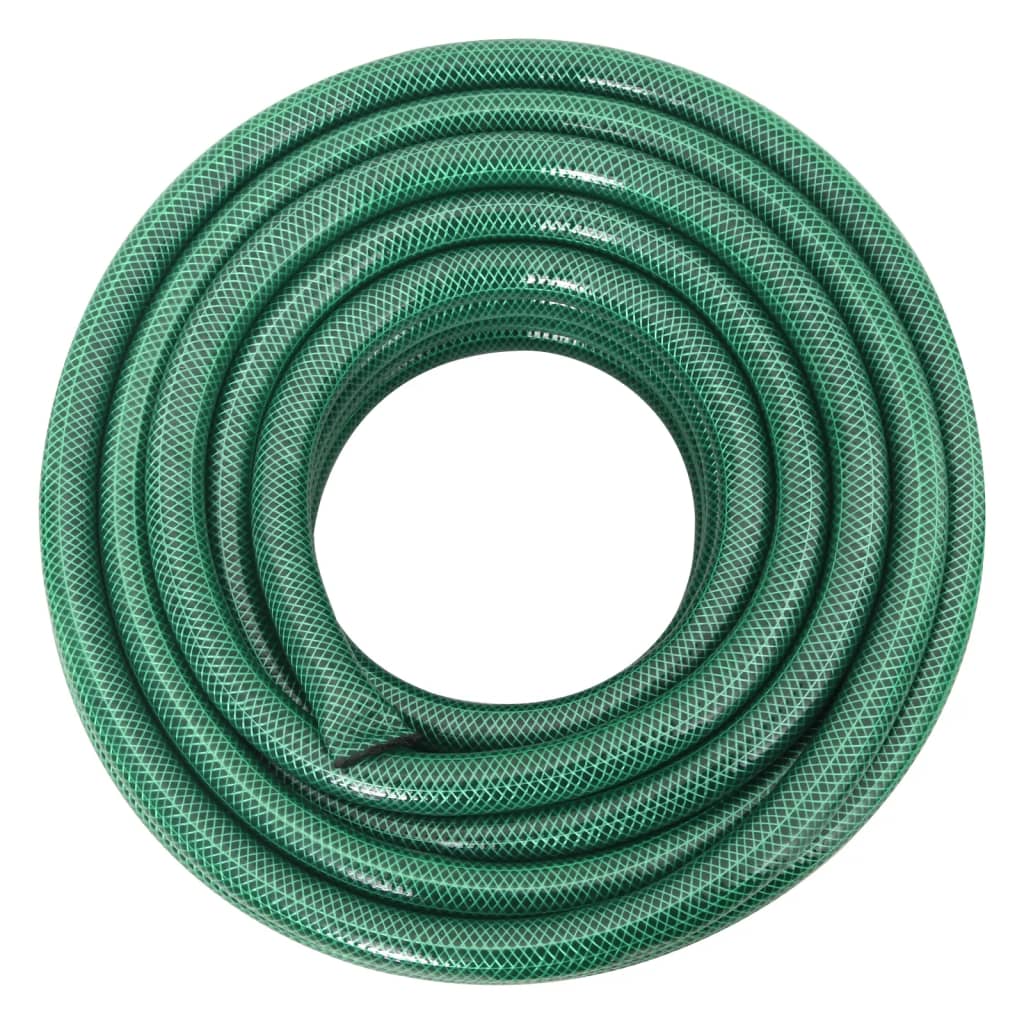 Vidaxl tuyau d'arrosage 0,75'' 30 m PVC vert