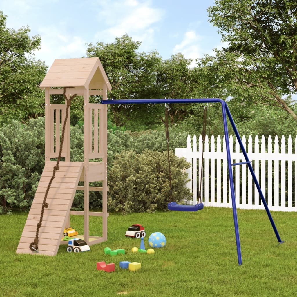 VidaXL Playhouse en bois de pin massif