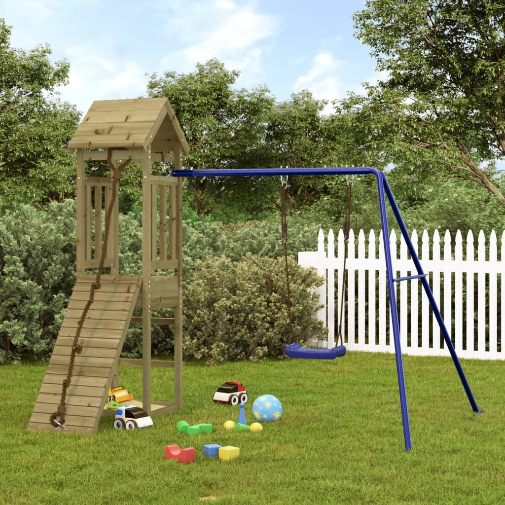 VidaXL Playhouse bois de pin imprégné
