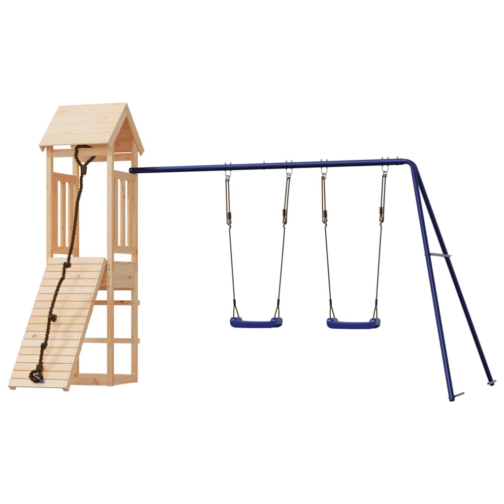VidaXL Playhouse en bois de pin massif
