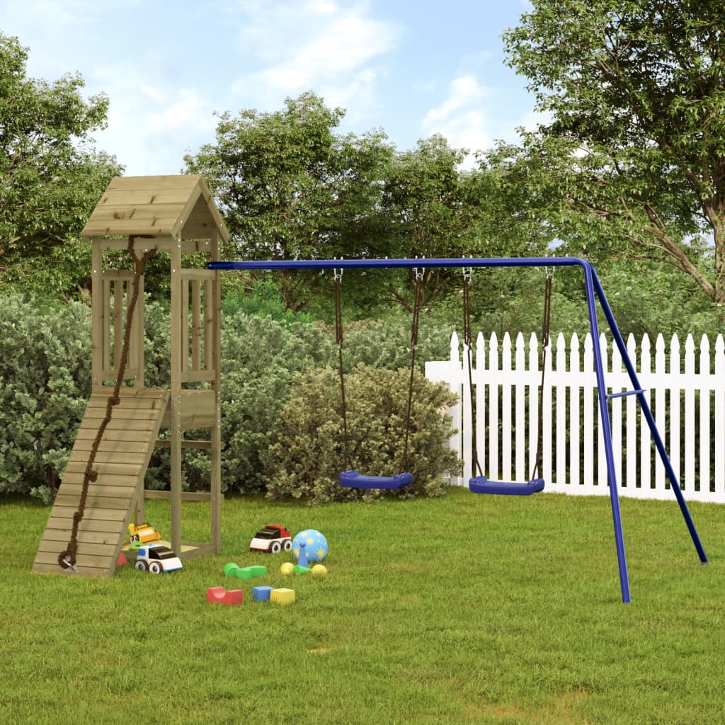 VidaXL Playhouse bois de pin imprégné
